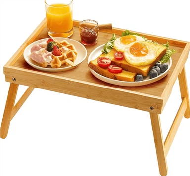 Bambus Foldebord, Sengebord