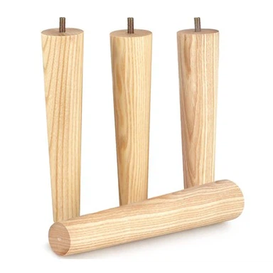 Bordben i massivt træ fortykket træ